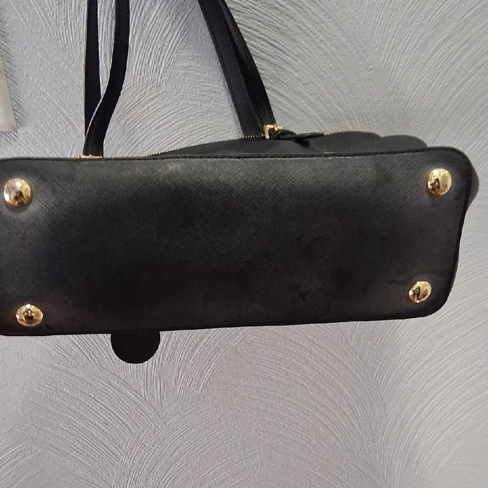 Michael Kors Black and Gold Tote - Picture 7 of 7